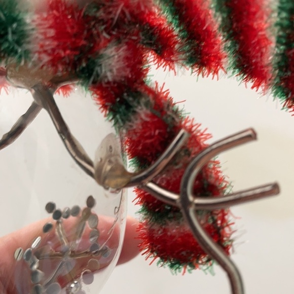 Mercury Clear Glass Snowman Icicle Christmas Ornament - Picture 7 of 15